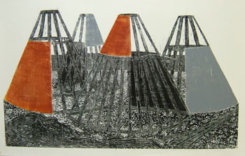 Bouys in wood
